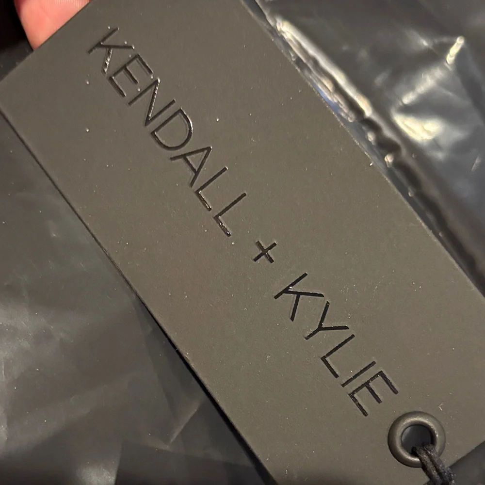 Kendall + Kylie NWT Blue Glitter Star Zip Around Wallet Wristlet Phone Organizer